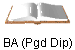 BA (Pgd Dip)